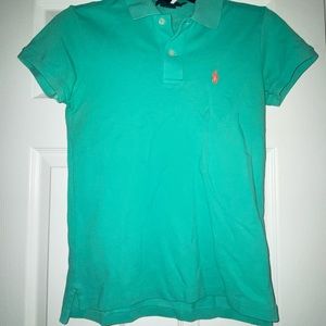 Ralph Lauren Green polo Women’s XS